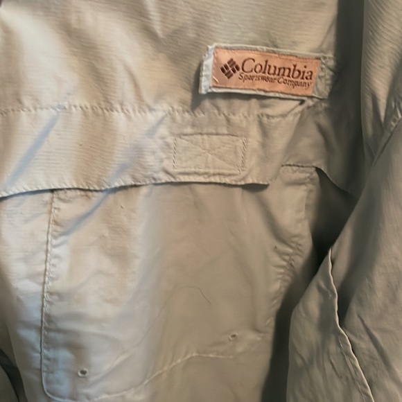 Columbia outdoor long sleeve fishing top - Picture 3 of 4